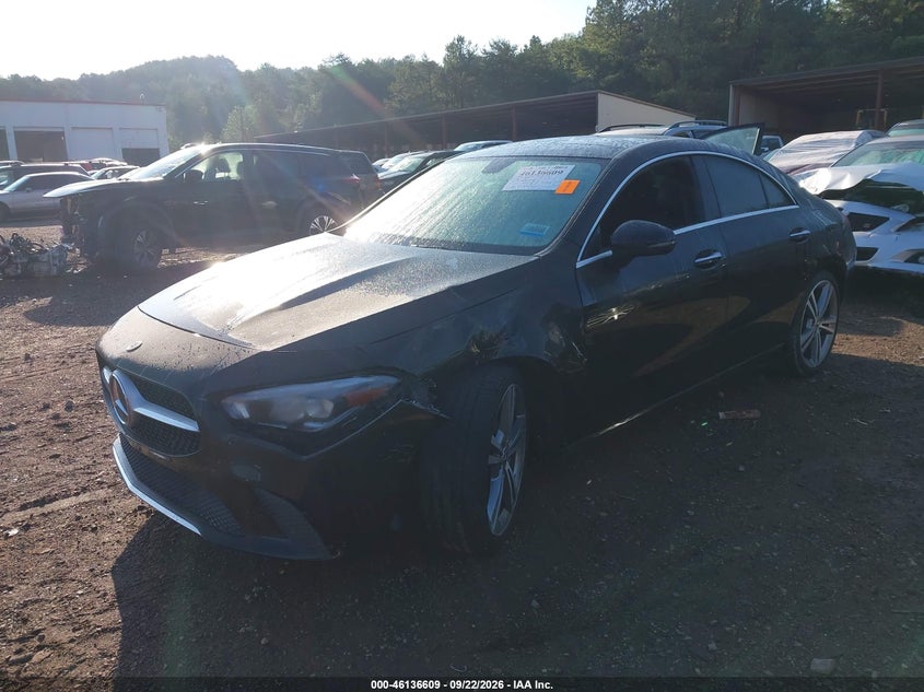 Vin: w1k5j4gb8mn184460, lot: 46636343, mercedes-benz cla 250 20212