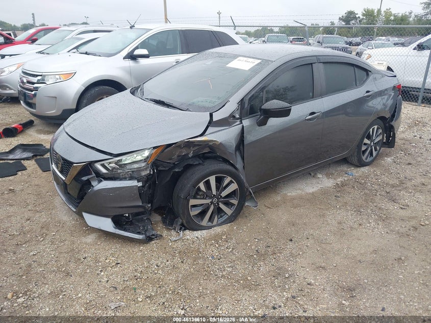 Vin: 3n1cn8fv2ll807226, lot: 46636344, nissan versa sr xtronic cvt 20202