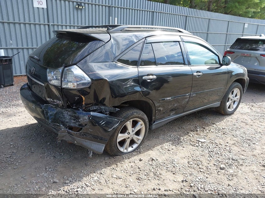 LEXUS RX 400H 2008 VIN JTJHW31U582066576
