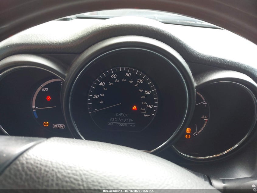 LEXUS RX 400H 2008 VIN JTJHW31U582066576