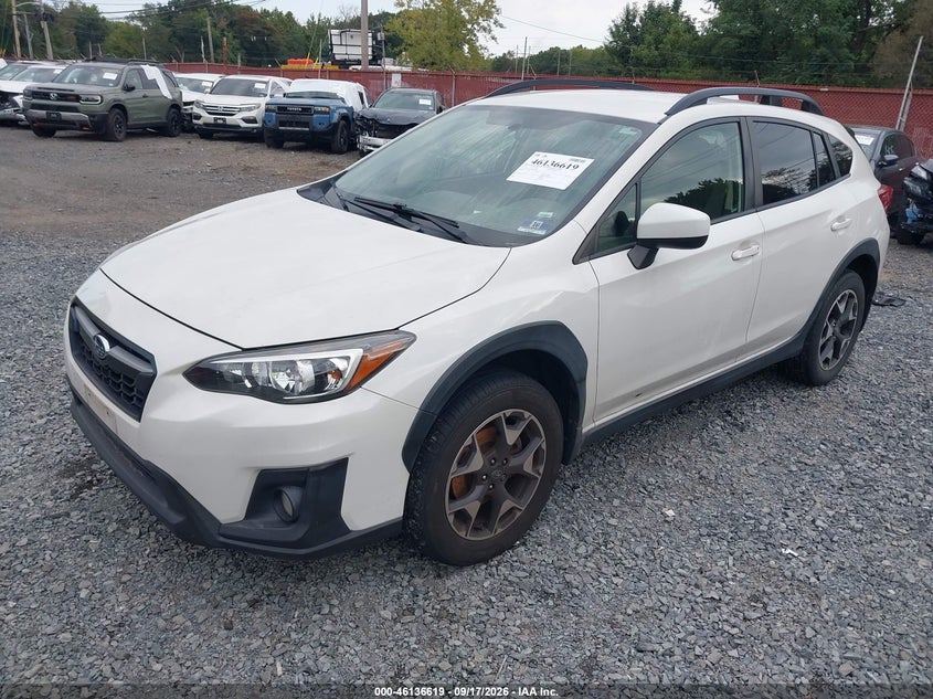 Vin: jf2gtacc3k8384508, lot: 46636353, subaru crosstrek 2.0i premium 20192