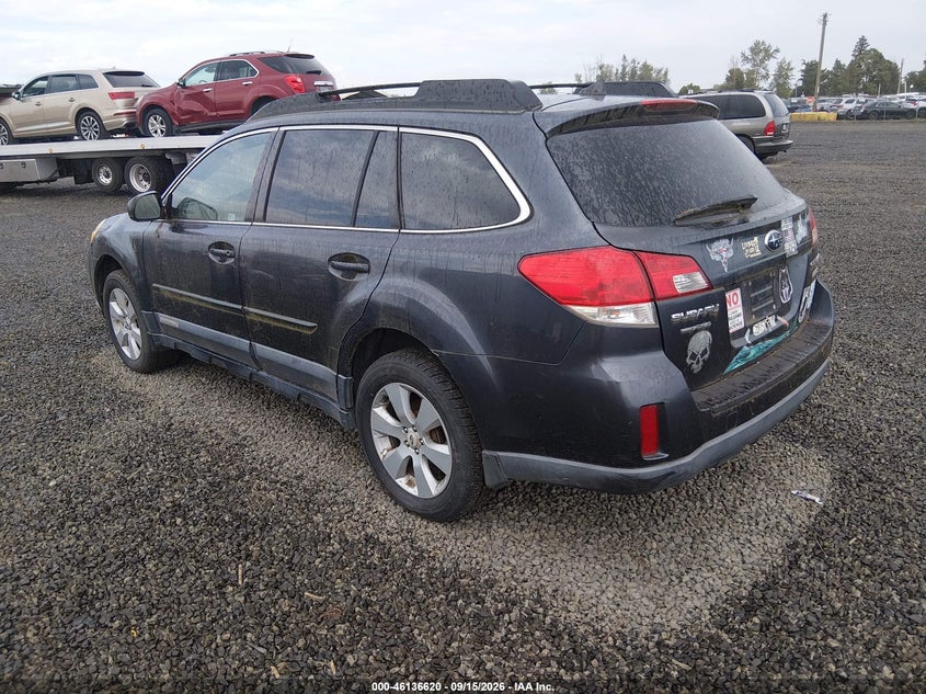 2012 SUBARU OUTBACK auction photo 3