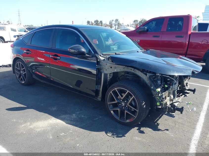 Vin: 19xfl1h88ne004328, lot: 46636366, honda civic sport touring 2022 img_1