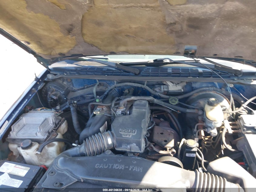 CHEVROLET S-10 2000 VIN 1GCCS1447YK169054