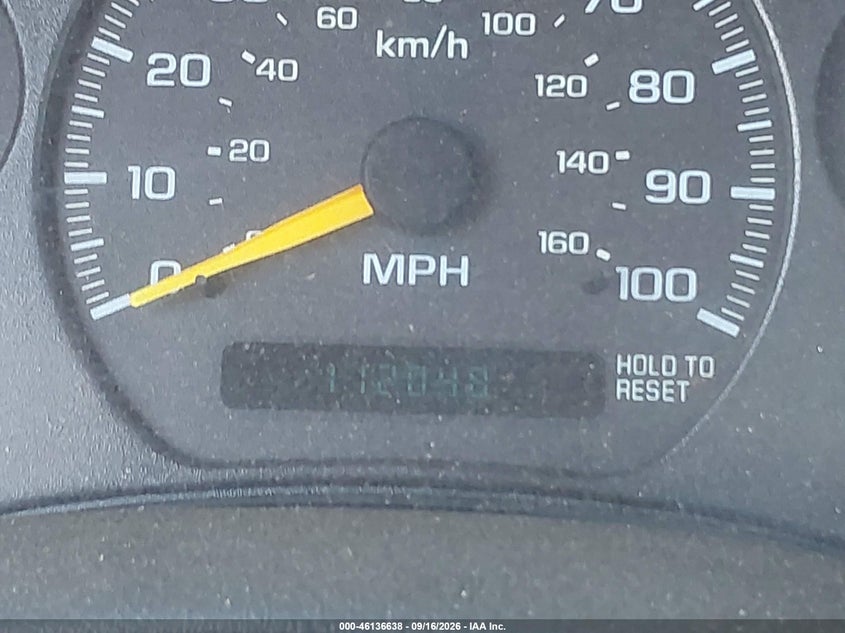 CHEVROLET S-10 2000 VIN 1GCCS1447YK169054