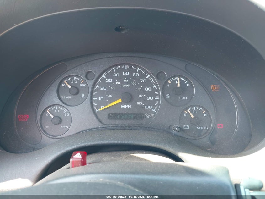 CHEVROLET S-10 2000 VIN 1GCCS1447YK169054