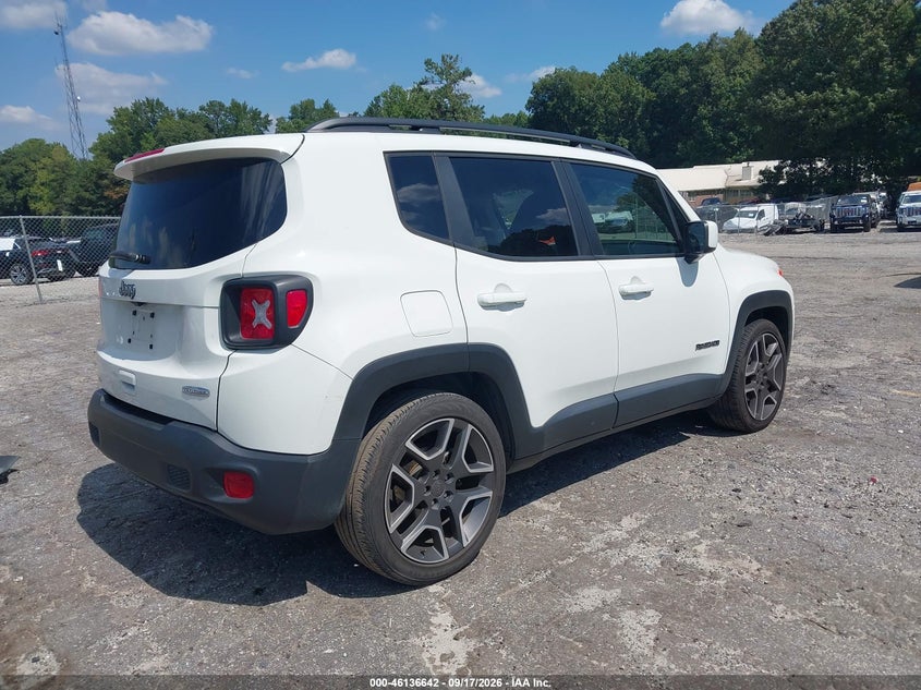 Vin: zacnjcbb2mpm38602, lot: 46636376, jeep renegade latitude fwd 20214