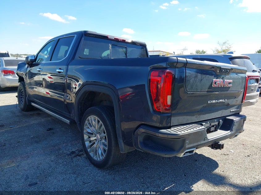 Vin: 1gtuuge89pz106563, lot: 46636384, gmc sierra 1500 4wd  short box denali 20233
