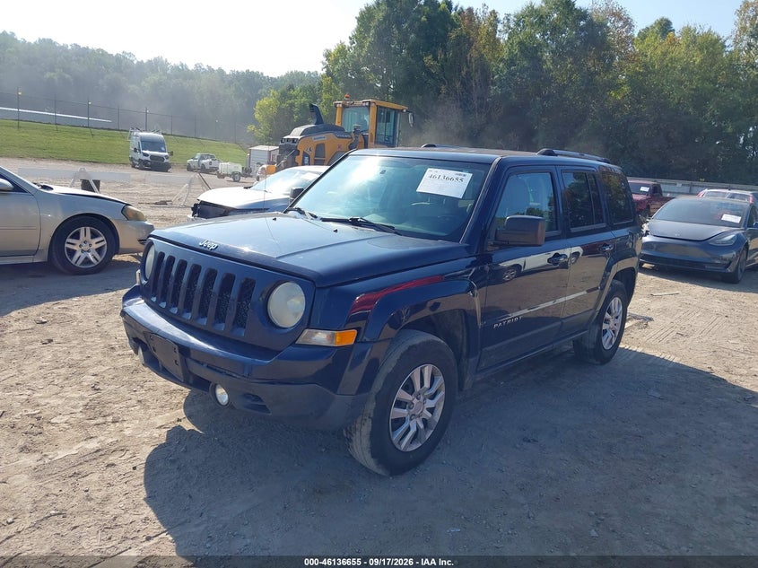Vin: 1c4njrcb1ed842608, lot: 46636389, jeep patriot limited 20142