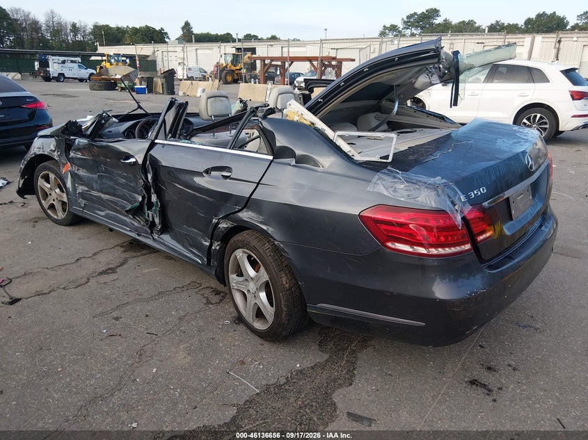 Vin: wddhf5kb4ea971474, lot: 46636390, mercedes-benz e 350 20143