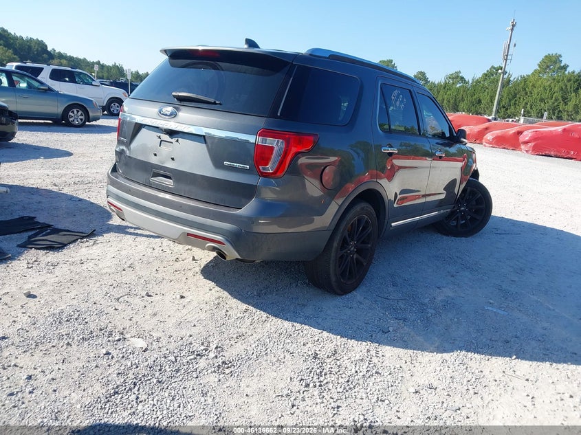 Vin: 1fm5k7f86gga11538, lot: 46636396, ford explorer limited 20164