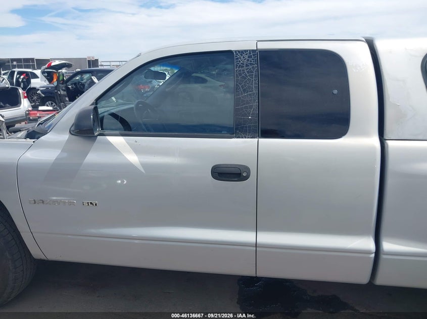 DODGE DAKOTA 2000 VIN 1B7GL22N3YS656722