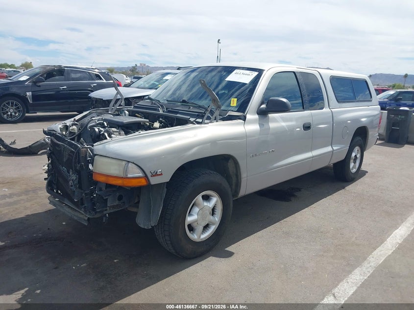 DODGE DAKOTA 2000 VIN 1B7GL22N3YS656722