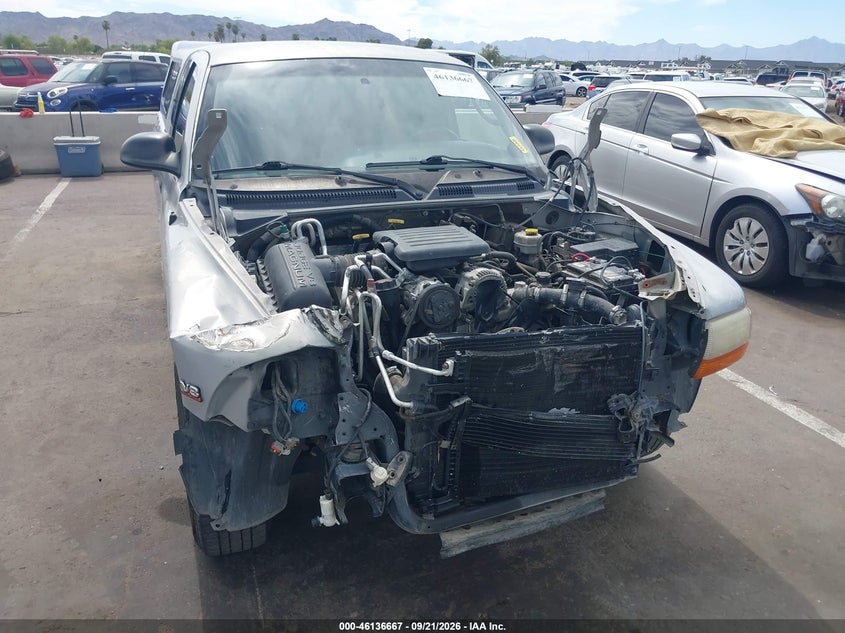 DODGE DAKOTA 2000 VIN 1B7GL22N3YS656722