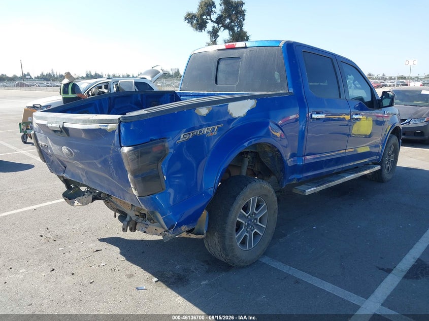 Vin: 1ftew1ep6hkc84198, lot: 46636434, ford f-150 xlt 20174
