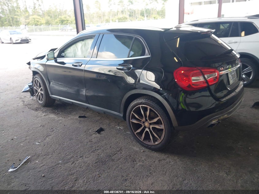 Vin: wdctg4eb9hj362158, lot: 46636435, mercedes-benz gla 250 20173
