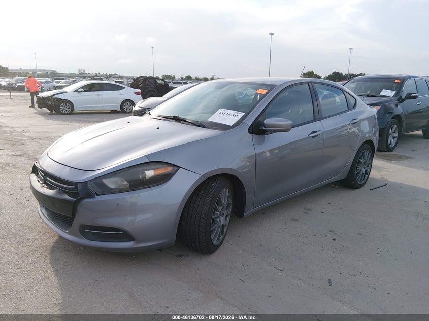 Vin: 1c3cdfaa5fd432570, lot: 46636436, dodge dart se 20152