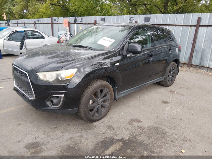 Vin: 4a4ap3aw7fe061385, lot: 46636448, mitsubishi outlander sport es 20152