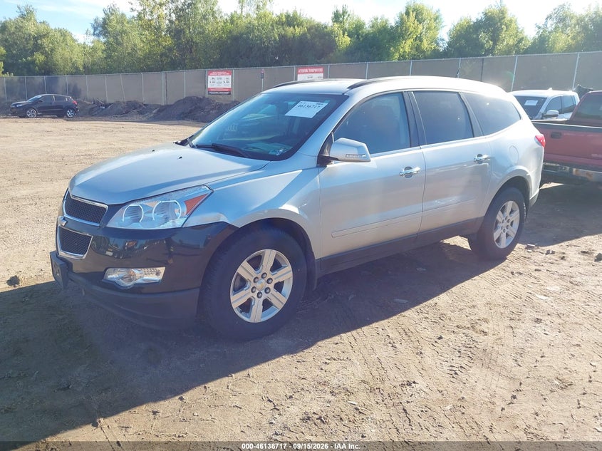 Vin: 1gnkvjed1bj278616, lot: 46636451, chevrolet traverse 2lt 20112