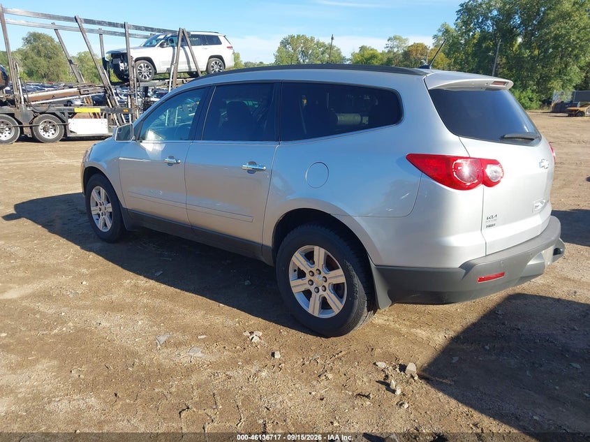 Vin: 1gnkvjed1bj278616, lot: 46636451, chevrolet traverse 2lt 20113