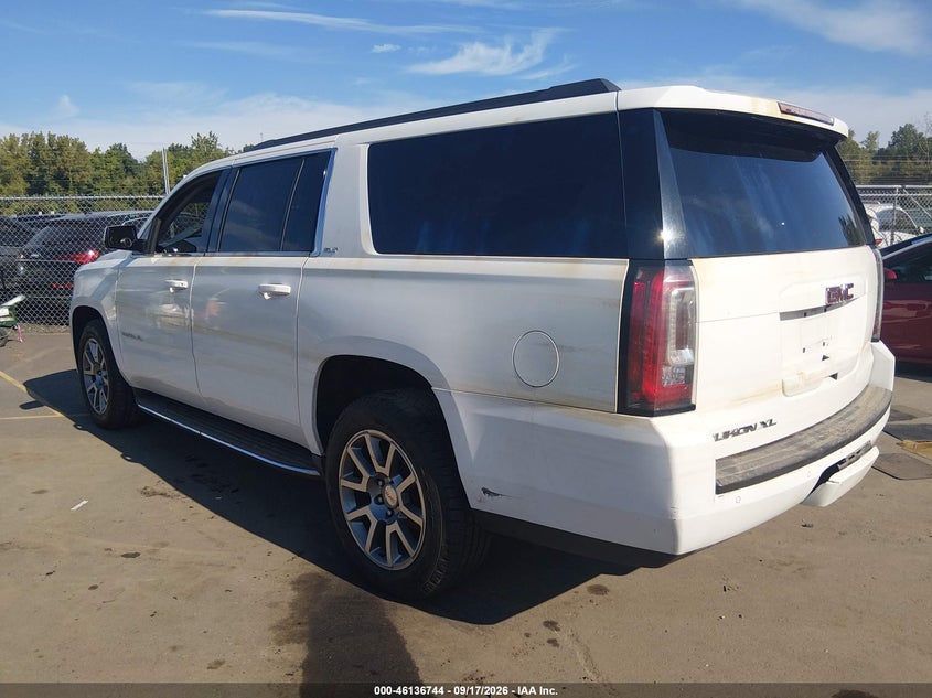 Vin: 1gks2gkc3hr170691, lot: 46636478, gmc yukon xl slt 20173