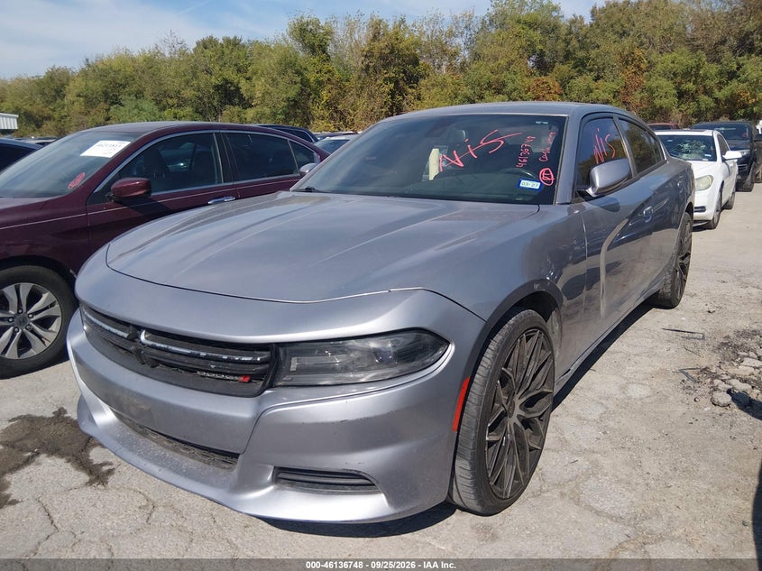 Vin: 2c3cdxbg4fh878544, lot: 46636482, dodge charger se 20152