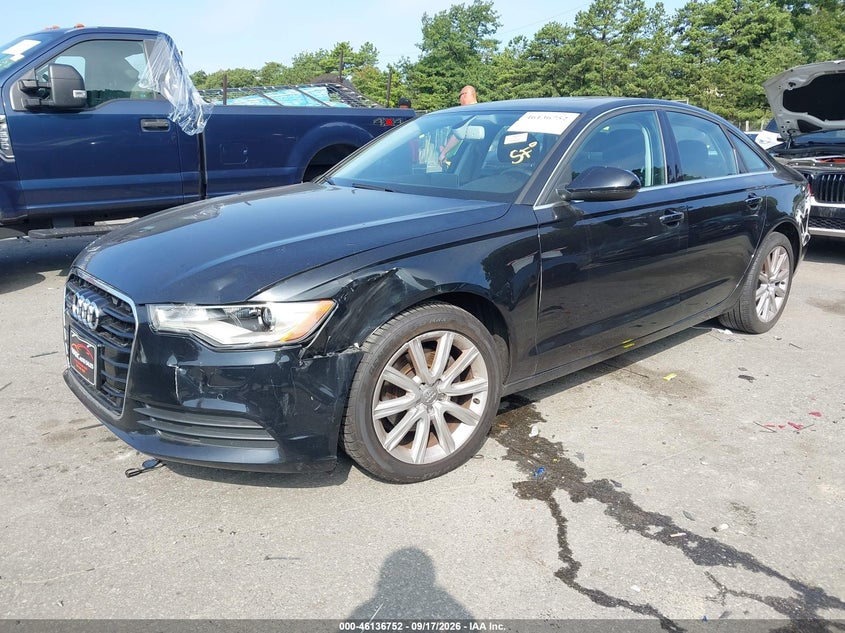 Vin: waugfafc4dn085886, lot: 46636486, audi a6 2.0t premium 20132