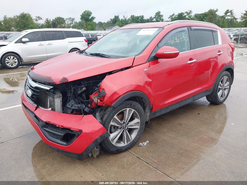 Vin: kndpcca61e7669113, lot: 46636487, kia sportage sx 20142
