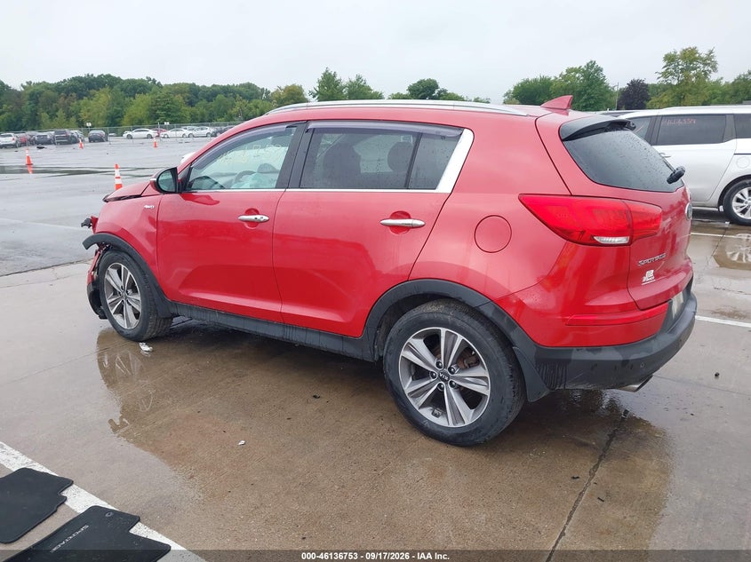 Vin: kndpcca61e7669113, lot: 46636487, kia sportage sx 20143