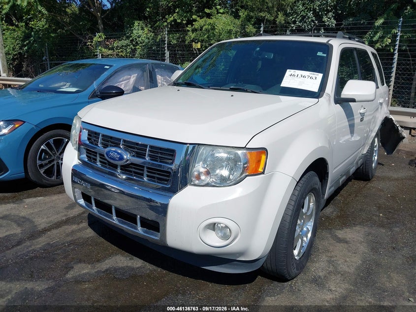 Vin: 1fmcu0eg9cka44672, lot: 46636497, ford escape limited 20122