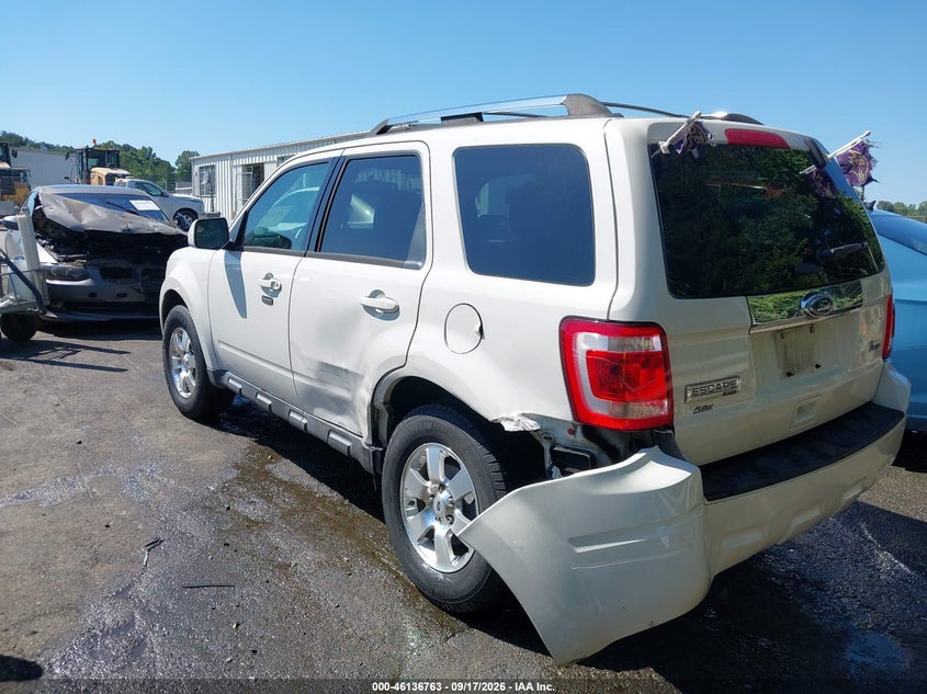Vin: 1fmcu0eg9cka44672, lot: 46636497, ford escape limited 20123