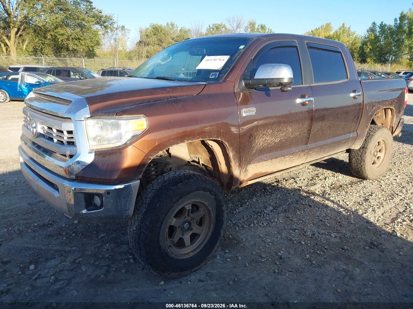 Vin: 5tfaw5f17ex377164, lot: 46636498, toyota tundra 1794 5.7l v8 20142