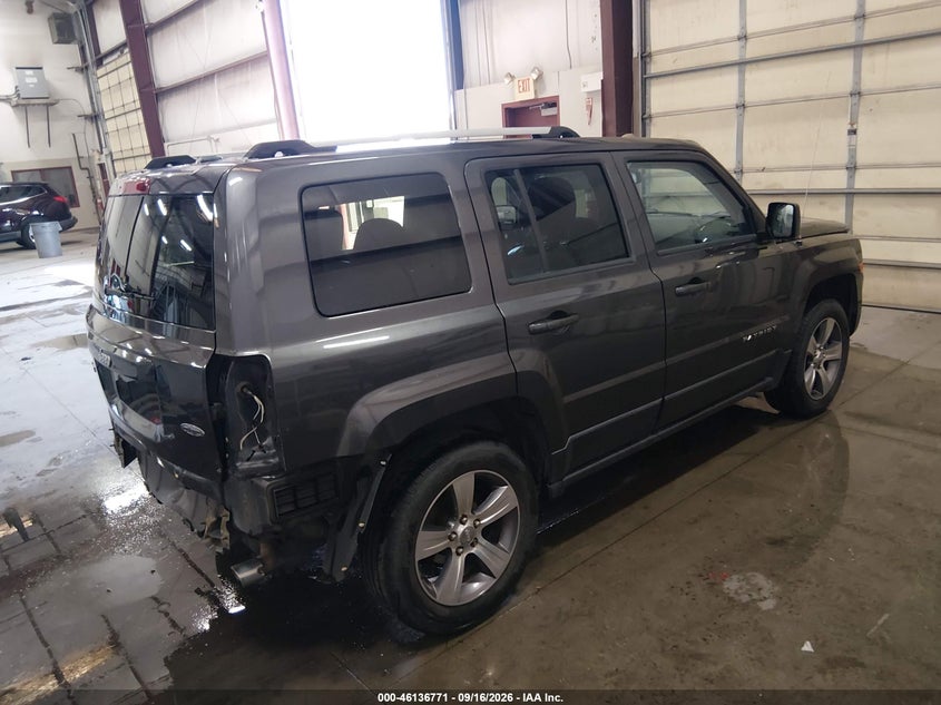Vin: 1c4njrfb9hd113840, lot: 46636505, jeep patriot high altitude 4x4 20174