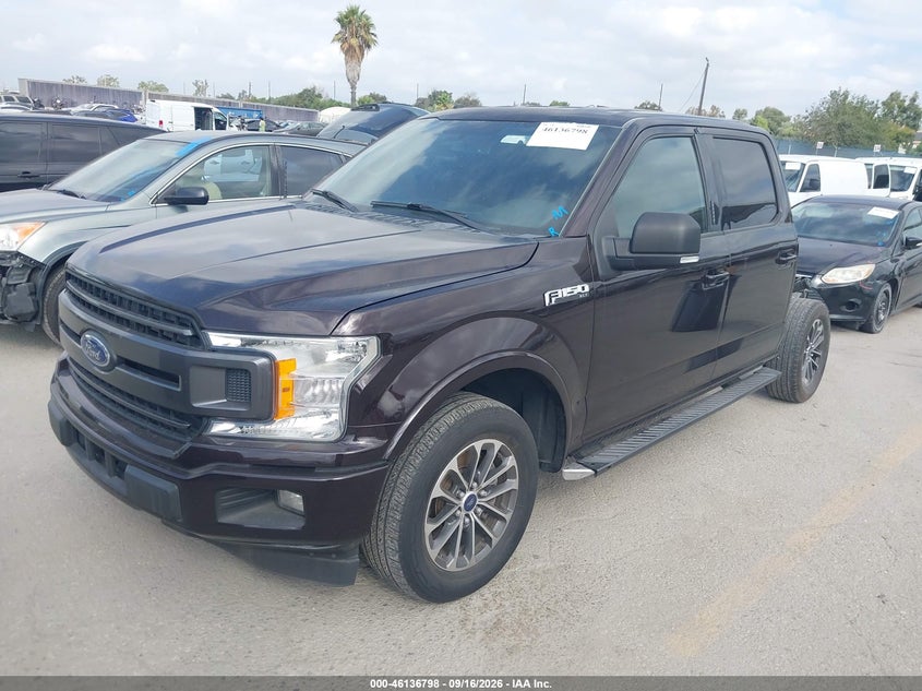 Vin: 1ftew1cg4jkc53900, lot: 46636532, ford f-150 xlt 20182