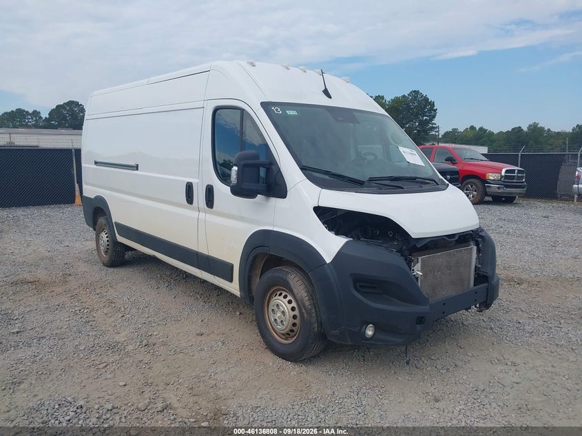 Vin: 3c6lrvdg7re141263, lot: 46636542, ram promaster 2500 tradesman high roof 159 wb w/pass seat 2024 img_1