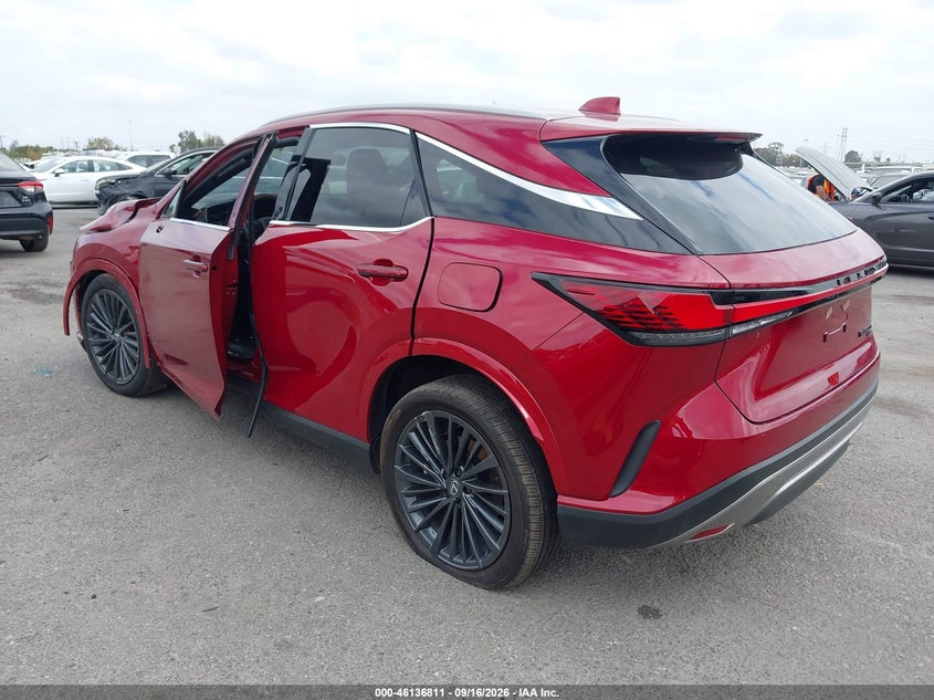 LEXUS RX 350H 2025 VIN 2T2BBMCA2SC102807