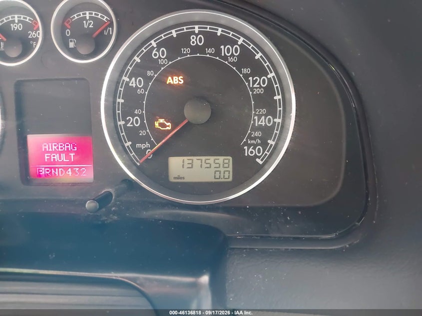2003 VOLKSWAGEN PASSAT auction photo 7