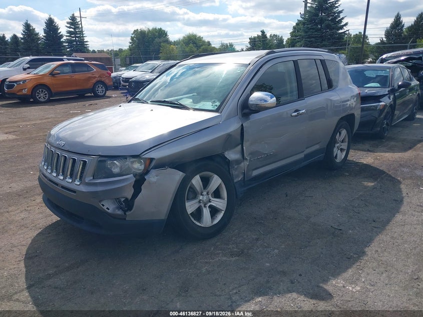 Vin: 1c4njdbb7gd556480, lot: 46636561, jeep compass sport 20162
