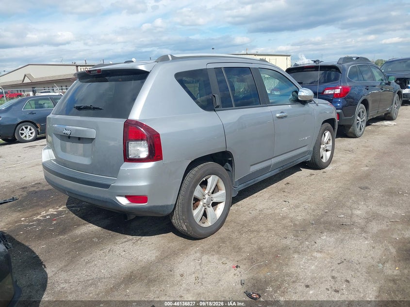 Vin: 1c4njdbb7gd556480, lot: 46636561, jeep compass sport 20164