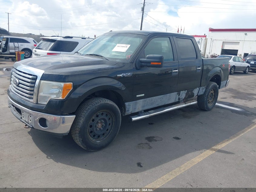 Vin: 1ftfw1et4cfa16267, lot: 46636562, ford f-150 xlt 20122