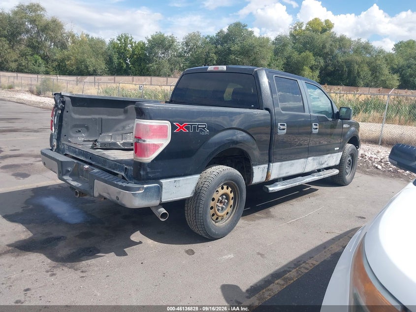 Vin: 1ftfw1et4cfa16267, lot: 46636562, ford f-150 xlt 20124