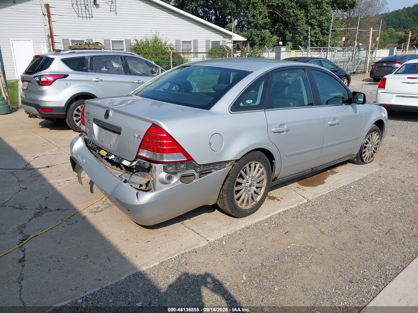MERCURY MONTEGO 2005 VIN 1MEFM43105G624422