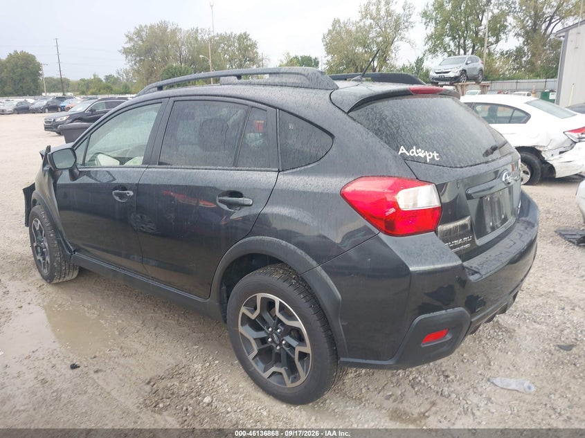 Vin: jf2gpabc9g8344396, lot: 46636602, subaru crosstrek 2.0i premium 20163