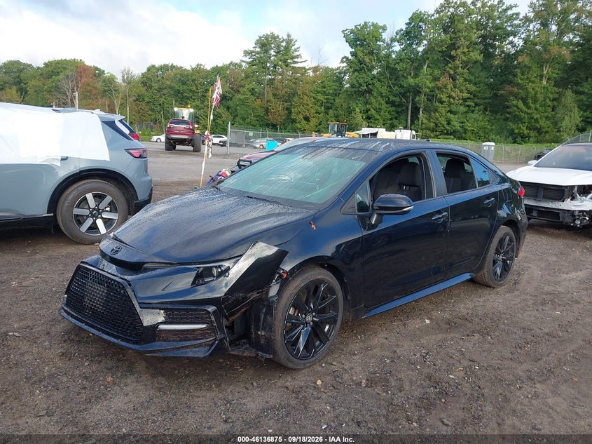 Vin: 5yfs4rce2lp048151, lot: 46636607, toyota corolla se nightshade edition 20202