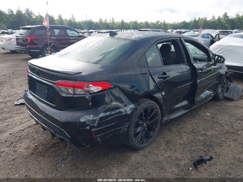 Vin: 5yfs4rce2lp048151, lot: 46636607, toyota corolla se nightshade edition 20204
