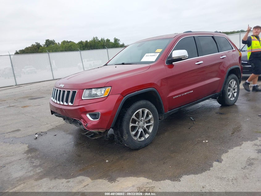 Vin: 1c4rjfbg3fc158521, lot: 46636617, jeep grand cherokee limited 20152