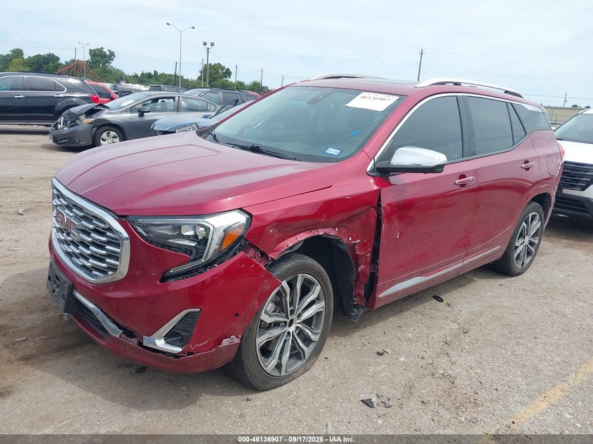 Vin: 3gkalsex2kl106232, lot: 46636641, gmc terrain denali 20192