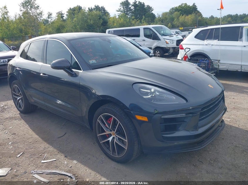 2022 Porsche Macan S, aukciono nuotrauka 1