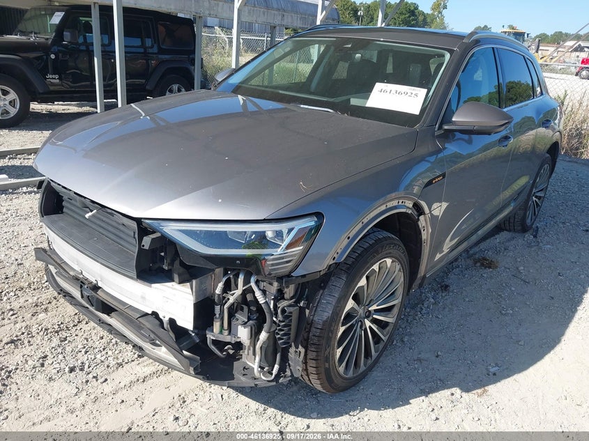 Vin: wa1vabge8kb012821, lot: 46636659, audi e-tron premium plus 20192