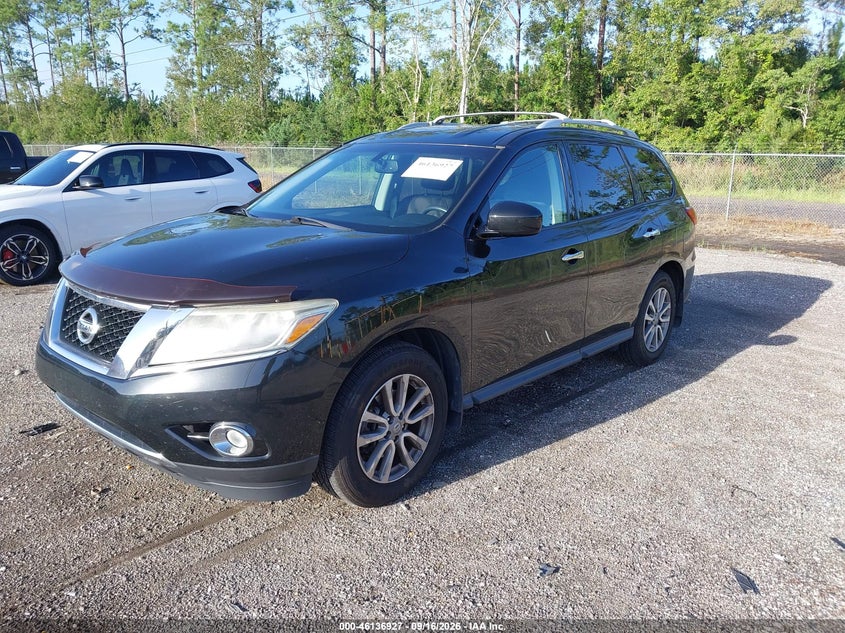 2015 NISSAN PATHFINDER auction photo 2